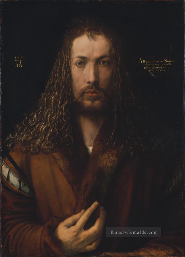 Selbst Porträt Nothern Renaissance Albrecht Dürer Ölgemälde